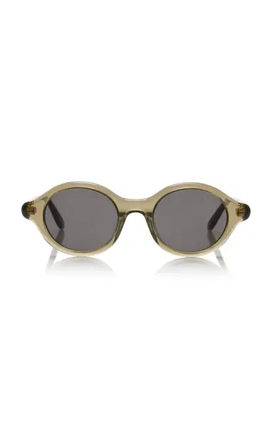 Loewe Epsilon Slim Round-Frame Acetate Sunglasses | Thumbnail 1 Loewe Epsilon Slim Round-Frame Acetate Sunglasses | Thumbnail 1