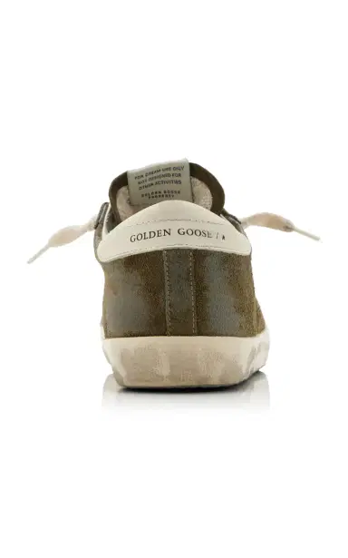 Golden Goose Super-Star Glittered Suede Sneakers | Thumbnail 4 Golden Goose Super-Star Glittered Suede Sneakers | Thumbnail 4