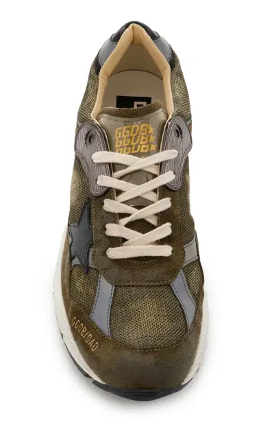 Golden Goose Running Dad Suede Sneakers | Thumbnail 3 Golden Goose Running Dad Suede Sneakers | Thumbnail 3