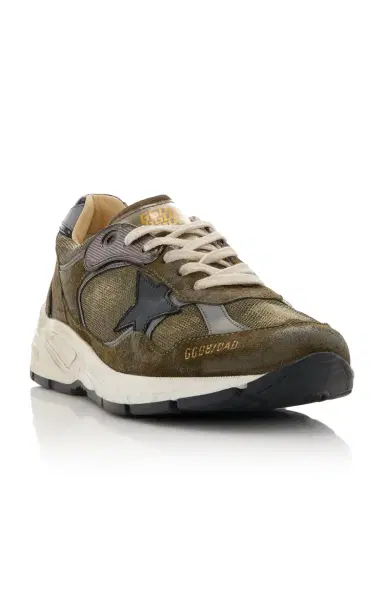 Golden Goose Running Dad Suede Sneakers | Thumbnail 4 Golden Goose Running Dad Suede Sneakers | Thumbnail 4