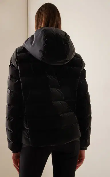 Moncler Ananke Hooded Coated-Nylon Down Jacket | Thumbnail 4 Moncler Ananke Hooded Coated-Nylon Down Jacket | Thumbnail 4