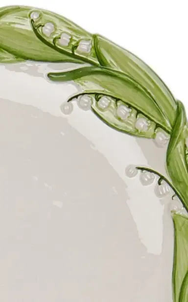 Moda Domus Set-of-Six Lily Of The Valley Ceramic Dinner Plates - Blue | Thumbnail 19 Moda Domus Set-of-Six Lily Of The Valley Ceramic Dinner Plates - Blue | Thumbnail 19