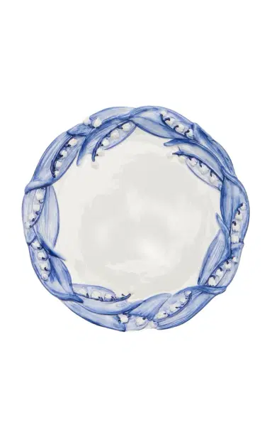 Moda Domus Set-of-Six Lily Of The Valley Ceramic Salad Plates - Green | Thumbnail 13 Moda Domus Set-of-Six Lily Of The Valley Ceramic Salad Plates - Green | Thumbnail 13