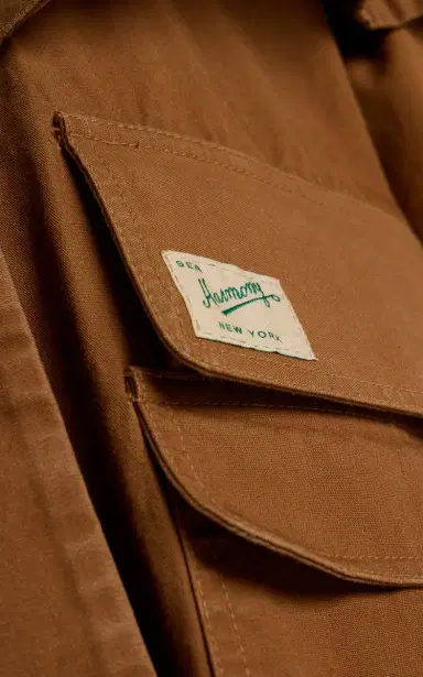 Sea Carolyn Cape-Detailed Cotton Workwear Jacket | Thumbnail 6 Sea Carolyn Cape-Detailed Cotton Workwear Jacket | Thumbnail 6