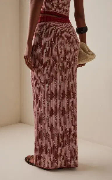 ESCVDO Tayta Knit Cotton Maxi Skirt | Thumbnail 4 ESCVDO Tayta Knit Cotton Maxi Skirt | Thumbnail 4