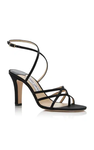 Jimmy Choo 1997 Satin Sandals | Thumbnail 4 Jimmy Choo 1997 Satin Sandals | Thumbnail 4