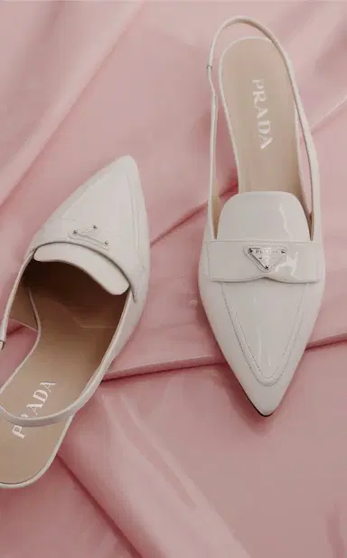 Prada Leather Slingback Loafer Pumps | Thumbnail 2 Prada Leather Slingback Loafer Pumps | Thumbnail 2