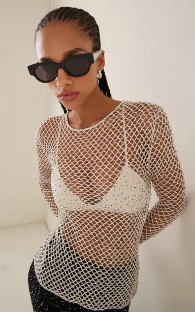 Bottega Veneta Cat-Eye Acetate Sunglasses | Thumbnail 2 Bottega Veneta Cat-Eye Acetate Sunglasses | Thumbnail 2