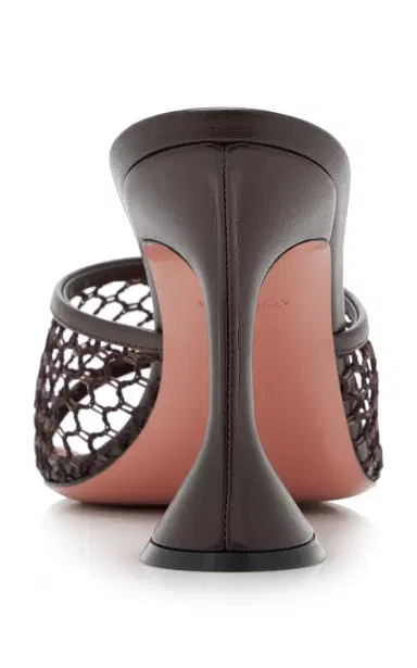 Amina Muaddi Lupita Netted Sandals | Thumbnail 5 Amina Muaddi Lupita Netted Sandals | Thumbnail 5