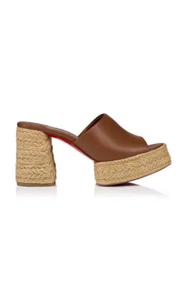 Christian Louboutin Calakala 85mm Leather Platform Mules | Thumbnail 2 Christian Louboutin Calakala 85mm Leather Platform Mules | Thumbnail 2