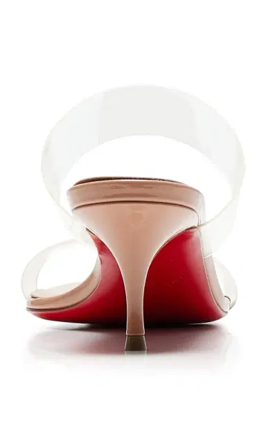 Christian Louboutin Just Nothing 55mm Patent PVC Sandals | Thumbnail 4 Christian Louboutin Just Nothing 55mm Patent PVC Sandals | Thumbnail 4
