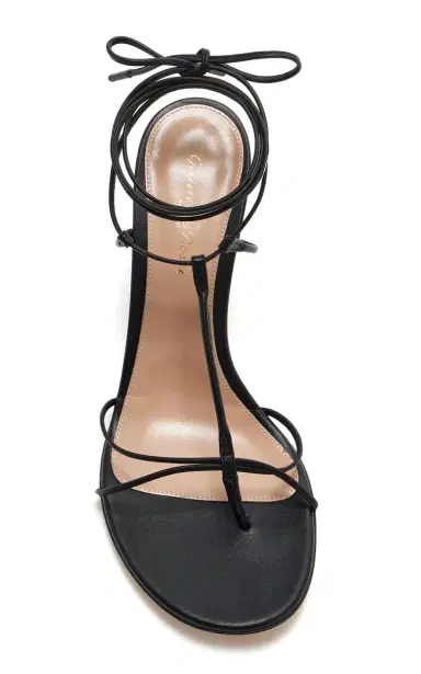 Gianvito Rossi Lace-Up Leather Sandals | Thumbnail 3 Gianvito Rossi Lace-Up Leather Sandals | Thumbnail 3