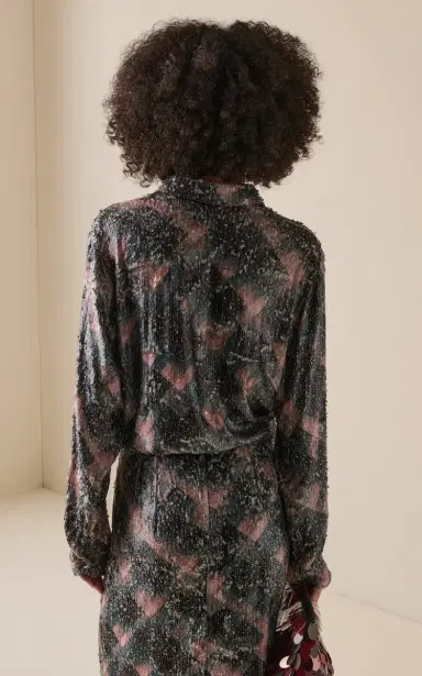 Dries Van Noten Chowy Sequinned Shirt | Thumbnail 4 Dries Van Noten Chowy Sequinned Shirt | Thumbnail 4