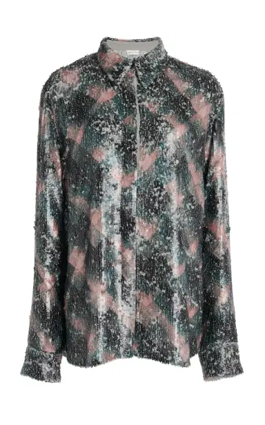 Dries Van Noten Chowy Sequinned Shirt | Thumbnail 6 Dries Van Noten Chowy Sequinned Shirt | Thumbnail 6