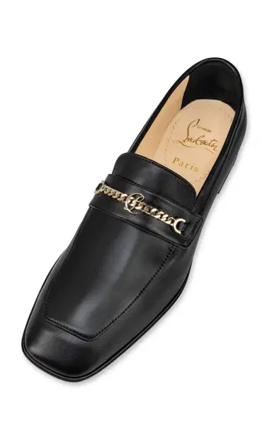 Christian Louboutin MJ Moc Leather Loafers | Thumbnail 3 Christian Louboutin MJ Moc Leather Loafers | Thumbnail 3