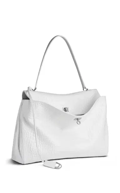 Balenciaga Rodeo Large Croc-Effect Leather Top Handle Bag | Thumbnail 5 Balenciaga Rodeo Large Croc-Effect Leather Top Handle Bag | Thumbnail 5