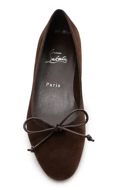 Christian Louboutin Sweetie Jane Veau Velours Ballet Flats | Thumbnail 3 Christian Louboutin Sweetie Jane Veau Velours Ballet Flats | Thumbnail 3