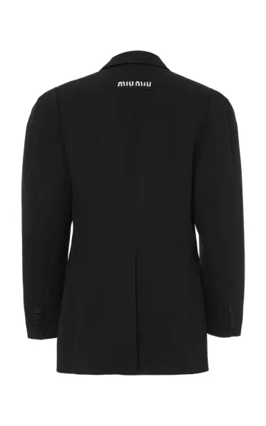 Miu Miu Puff-Sleeve Wool Blazer | Thumbnail 6 Miu Miu Puff-Sleeve Wool Blazer | Thumbnail 6