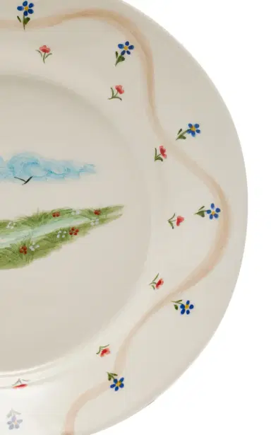 Goods by Laura Chautin Landscape Ceramic Dinner Plate - Multi | Thumbnail 2 Goods by Laura Chautin Landscape Ceramic Dinner Plate - Multi | Thumbnail 2
