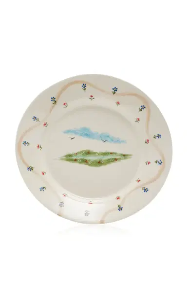 Goods by Laura Chautin Landscape Ceramic Dinner Plate - Multi | Thumbnail 3 Goods by Laura Chautin Landscape Ceramic Dinner Plate - Multi | Thumbnail 3