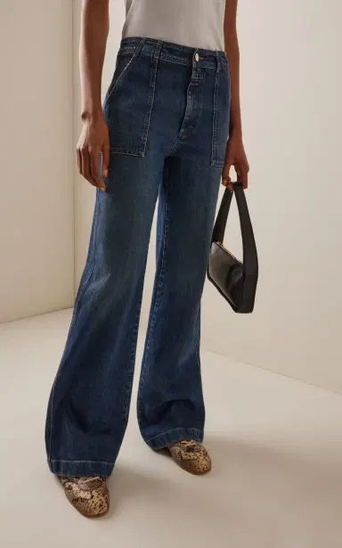 CLOSED Aria Stretch High-Rise Flared Jeans | Thumbnail 3 CLOSED Aria Stretch High-Rise Flared Jeans | Thumbnail 3