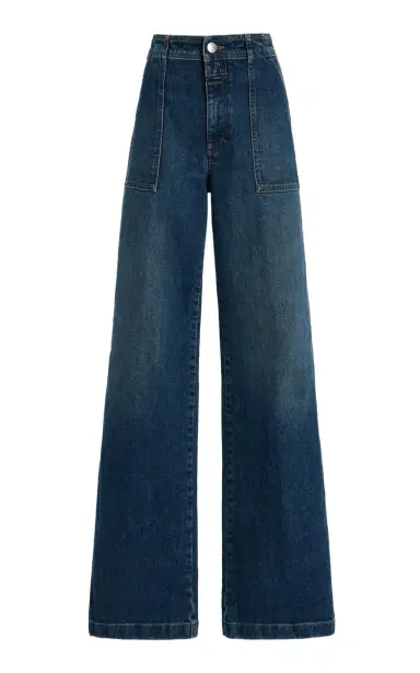 CLOSED Aria Stretch High-Rise Flared Jeans | Thumbnail 1 CLOSED Aria Stretch High-Rise Flared Jeans | Thumbnail 1