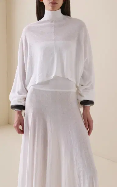 Alaïa Batwing Linen Top | Thumbnail 2 Alaïa Batwing Linen Top | Thumbnail 2