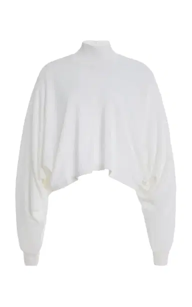 Alaïa Batwing Linen Top | Thumbnail 1 Alaïa Batwing Linen Top | Thumbnail 1