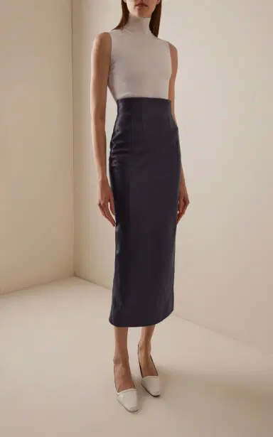 Khaite Loxley Leather Maxi Skirt | Thumbnail 11 Khaite Loxley Leather Maxi Skirt | Thumbnail 11