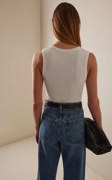 AGOLDE Poppy Shrunken Jersey Tank Top | Thumbnail 5 AGOLDE Poppy Shrunken Jersey Tank Top | Thumbnail 5