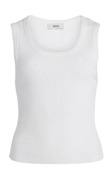 AGOLDE Poppy Shrunken Jersey Tank Top | Thumbnail 1 AGOLDE Poppy Shrunken Jersey Tank Top | Thumbnail 1