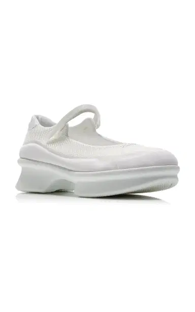 Prada Wavy Mesh Flats | Thumbnail 4 Prada Wavy Mesh Flats | Thumbnail 4