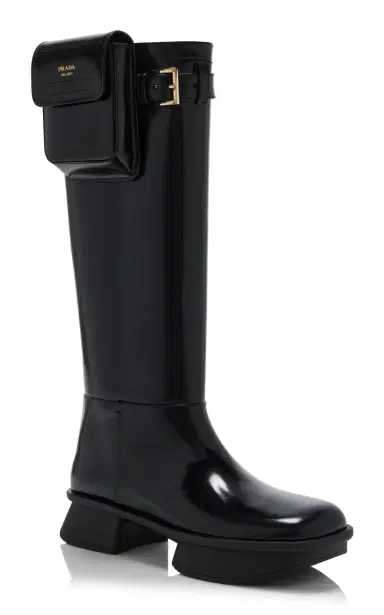 Prada Re-Edition 1999 Equal Leather Knee Boots | Thumbnail 4 Prada Re-Edition 1999 Equal Leather Knee Boots | Thumbnail 4