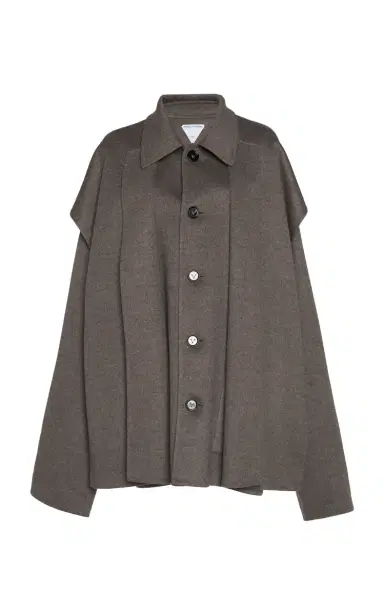 Bottega Veneta Wool-Cashmere Short Coat | Thumbnail 1 Bottega Veneta Wool-Cashmere Short Coat | Thumbnail 1