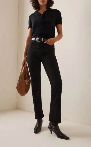 Jeanerica Eiffel Stretch High-Rise Straight-Leg Jeans | Thumbnail 2 Jeanerica Eiffel Stretch High-Rise Straight-Leg Jeans | Thumbnail 2
