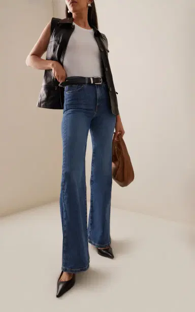 Jeanerica Fuji Stretch High-Rise Flared-Leg Jeans | Thumbnail 2 Jeanerica Fuji Stretch High-Rise Flared-Leg Jeans | Thumbnail 2