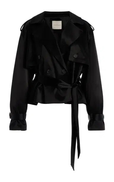 Favorite Daughter Exclusive Cropped Trench Coat | Thumbnail 1 Favorite Daughter Exclusive Cropped Trench Coat | Thumbnail 1