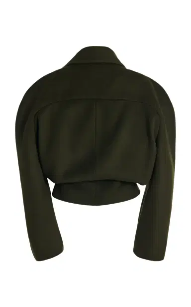 Stella McCartney Brushed Wool Short Coat | Thumbnail 6 Stella McCartney Brushed Wool Short Coat | Thumbnail 6