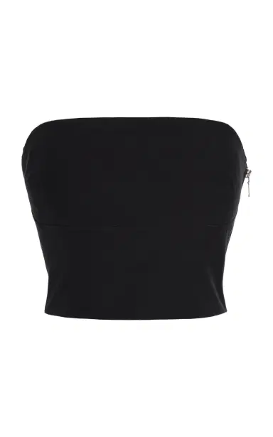 Matteau Exclusive Strapless Cotton-Silk Top | Thumbnail 6 Matteau Exclusive Strapless Cotton-Silk Top | Thumbnail 6