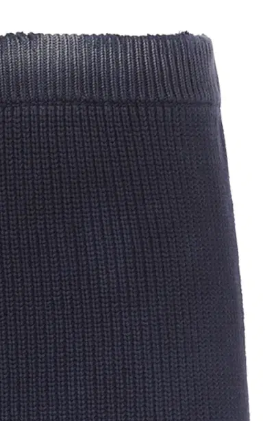 Miu Miu Low-Rise Faded Cotton Midi Skirt | Thumbnail 7 Miu Miu Low-Rise Faded Cotton Midi Skirt | Thumbnail 7