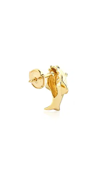Yvonne Léon Shark Single Earring Yellow Gold | Thumbnail 7 Yvonne Léon Shark Single Earring Yellow Gold | Thumbnail 7