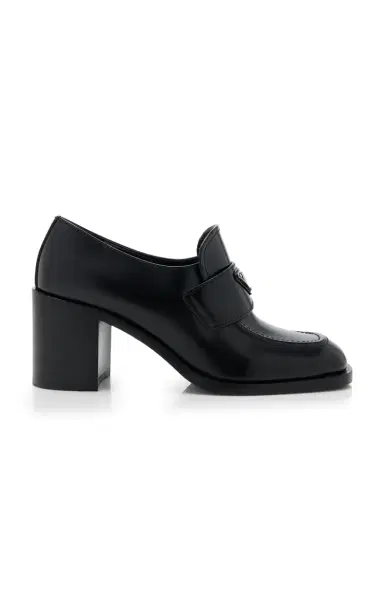Prada Mocassini Leather Loafers | Thumbnail 1 Prada Mocassini Leather Loafers | Thumbnail 1
