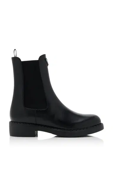 Prada Leather Chelsea Boots | Thumbnail 1 Prada Leather Chelsea Boots | Thumbnail 1
