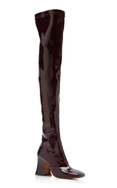 Chloé Janis Patent Leather Over-The-Knee Boots | Thumbnail 3 Chloé Janis Patent Leather Over-The-Knee Boots | Thumbnail 3