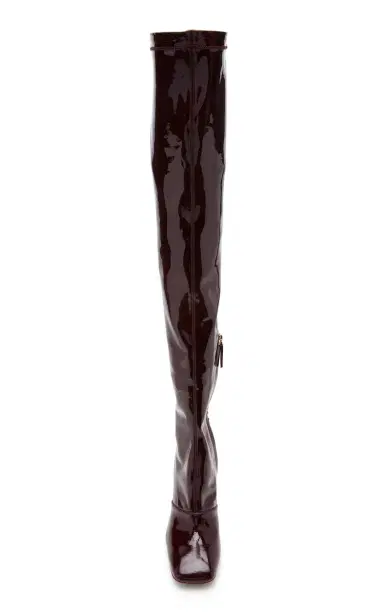 Chloé Janis Patent Leather Over-The-Knee Boots | Thumbnail 5 Chloé Janis Patent Leather Over-The-Knee Boots | Thumbnail 5