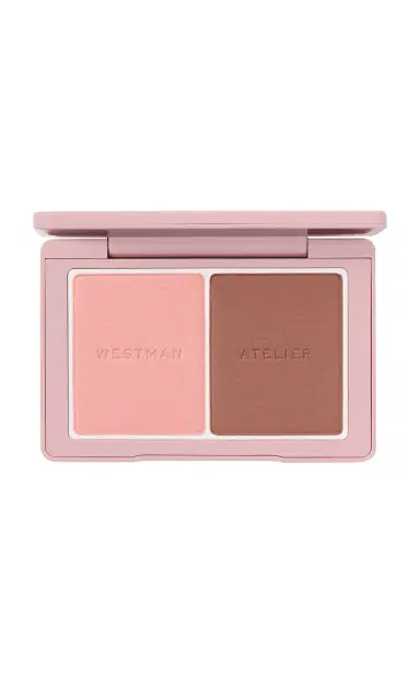 Westman Atelier Baby Cheeks Powder Blush Duo - Fizz & Jam | Thumbnail 2 Westman Atelier Baby Cheeks Powder Blush Duo - Fizz & Jam | Thumbnail 2