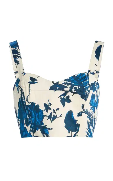 Cara Cara Opal Rosehip-Printed Cotton Top | Thumbnail 1 Cara Cara Opal Rosehip-Printed Cotton Top | Thumbnail 1
