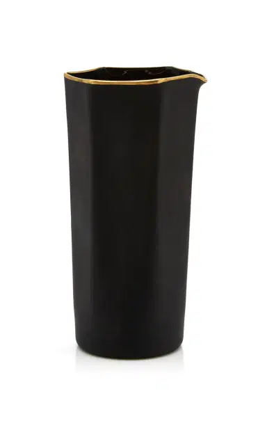 Moda Domus Gold-Tipped Matte Glass Carafe - Black | Thumbnail 6 Moda Domus Gold-Tipped Matte Glass Carafe - Black | Thumbnail 6