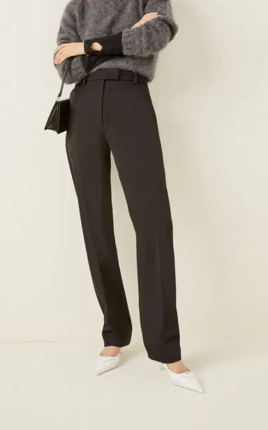 Prada Wool Straight-Leg Pants | Thumbnail 11 Prada Wool Straight-Leg Pants | Thumbnail 11