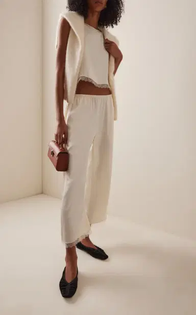 Leset Barb Lace Cropped Top | Thumbnail 7 Leset Barb Lace Cropped Top | Thumbnail 7